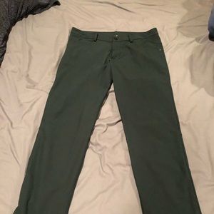 Forest green Lululemon ABC pants size 36